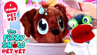 Fizzy The Pet Vet Adventures With Paw Patrol Mickey Mouse Turning Red Mei and Animals Compilation [upl. by Wurster]