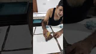 Sanganeri block printing [upl. by Natanhoj]