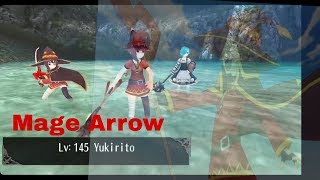 Toram Online  Mage Arrow With lvl 4 skill tree [upl. by Garry]