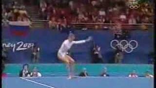 Svetlana Khorkina Floor routine in event finals 2000 olympic [upl. by Felisha]