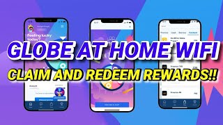 PAANO BA MAG REDEEM NG REWARDS SA GLOBE AT HOME WIFI [upl. by Jena]