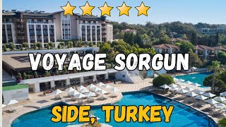 Voyage Sorgun Hotel  Side Turkey AllInclusive Resort [upl. by Melonie]