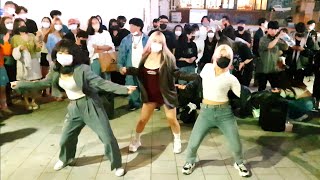 20220423 202821 Guest히파티HIPARTY MixedBLACKPINK RedCrew레드크루 Hongdae Busking 홍대버스킹 SnowHorse [upl. by Otreblasiul]