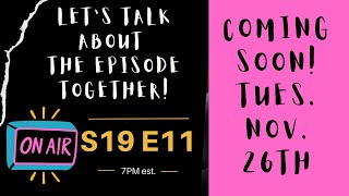 LIVE discussion of Season 19 ep 11 SISTER WIVES Welcome ALL Sister Friends [upl. by Zzabahs932]