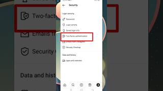 Instagram Two Step Verification On Kaise Kare How To Enabel Instagram Two Step Verification shorts [upl. by Natanoy]