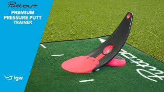 PuttOUT Premium Pressure Putt Trainer Review by TGW [upl. by Lhadnek]