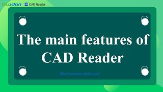 CAD Reader  fast DWG viewer and measurement tool  Quick Intro [upl. by Merow718]