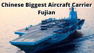 Chinese Biggest Aircraft Carrier Fujian Ready To Trials [upl. by Flem]