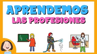 Aprendemos el vocabulario de las profesiones [upl. by Aizat473]