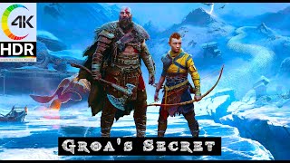 ✨ God of War Ragnarök  Uncovering Groas Prophecy in Alfheim 🌟 4K HDR  EPIC Combat vs Elves ⚔️ [upl. by Laaspere905]