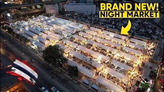 Bangkoks NEWEST Night Market Green Vintage Ratchayothin [upl. by Klecka]