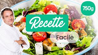 Recette facile  la salade César  750g [upl. by Ppik]