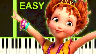 FANCY NANCY THEME  EASY Piano Tutorial [upl. by Aihsenot]