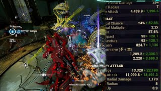 Warframe ORTHOS PRIME build 2023 [upl. by Dajma633]