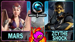 MK1 Mars NITARA VS Zcythe Shock TAKEDA🥊Mortal Kombat 1🥊4K 60ᶠᵖˢ [upl. by Amieva]