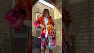 New jacket Sold art DreamTrackAI tiedye youtube youtubeshorts shorts music fashiondesign [upl. by Sneve775]