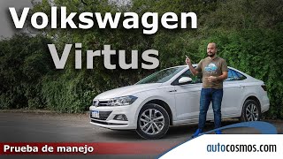 Prueba Volkswagen Virtus el poder de las virtudes  Autocosmos [upl. by Huberto]