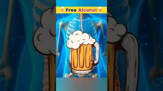 Free Alcohol 🍺 AutoBrewery Syndrome 😲 Amazing Facts facts shorts [upl. by Hodgson]