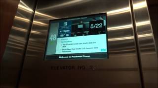 Otis High Speed Elevators at Prudential Tower Boston [upl. by Haimerej]