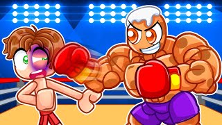 Beating Up NOOBS in Roblox Boxing Simulator [upl. by Caesaria]