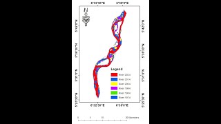 Mapping amp Monitoring of River using GIS and Remote sensing [upl. by Leeke312]