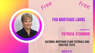 FHA Mortgage Loans Free Tutorial [upl. by Akcired]