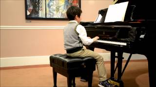 Mickey Mouse March piano play [upl. by Ahsieuqal464]