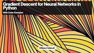 Gradient Descent for Neural Networks in Python Implementation and Analysis [upl. by Rogerson]