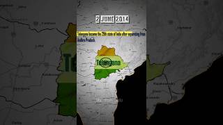 Telangana state 33 districts telanagana geography facts [upl. by Drageruaeb]