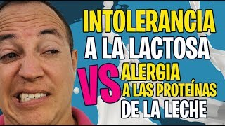 Diferencias entre alergia a las proteínas de la leche de vaca e intolerancia a la lactosa [upl. by Oeht]