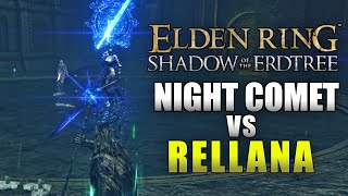 Night Comet Mage vs Rellana  Elden Ring Shadow of Erdtree [upl. by Ikuy950]