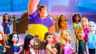 Vanellope Meets The Disney Princesses  WreckIt Ralph 2 shorts [upl. by Harwill]