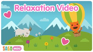 RELAXATION Music for Kids 😌☁️  Mindfulness for Kids  Sago Mini Social amp Emotional Learning [upl. by Clere739]