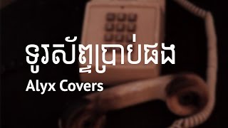 ទូរស័ព្ទប្រាប់ផង อยากให้รู้ว่าเหงา  Alyx Cover [upl. by Gyasi]