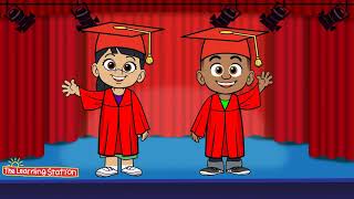 Kindergarten Graduation Songs ♫ Going To First Grade ♫ Kids Graduation Song by The Learning Station [upl. by Karas458]