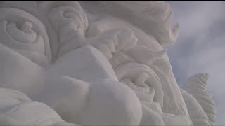 Snow Sculptures Take Over Breckenridge [upl. by Wilber]