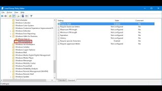 How To Enable PIN Complexity On Windows 10 [upl. by Saffian]