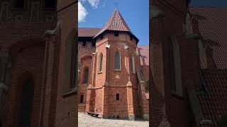 Malbork Castle largest castle in the world measured by land area amp a UNESCO World Heritage Site🏰 [upl. by Ihcelek]