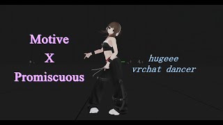 Motive x Promiscuous  Vrchat dance [upl. by Nortna582]