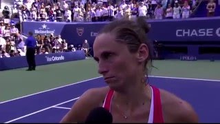 When Roberta Vinci says it all [upl. by Qifahs738]