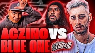 🚨 DEBES VER ESTO 🚨 BLON REACCIONA A LA BATALLA ESCRITA DE ACZINO VS BLUE ONE EN LÍNEA 16 [upl. by Kenwrick]