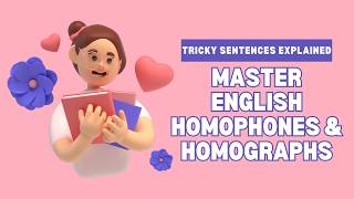 Only English Experts Can Master These Tricky Homophones amp Homographs [upl. by Atsyrc]