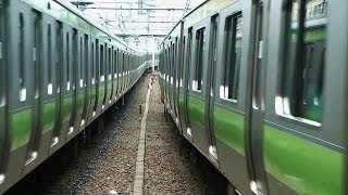 Xing Crossing Trains in Japan [upl. by Maribeth]