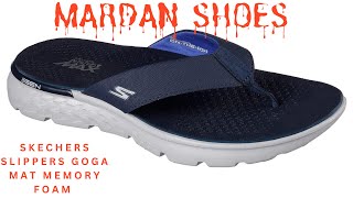 Skechers memory Foam goga mat slippers skechers mardanshoespk viralvideo sneakers slippers [upl. by Alika10]