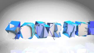 Template 27  Rotating text intro Cinema 4D [upl. by Nitnerb]