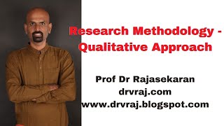 Research Methodology –Qualitative Perspective [upl. by Gussman151]