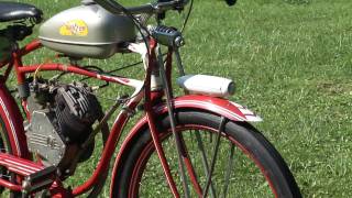 Whizzer Moped 1948 Vintage [upl. by Outhe196]