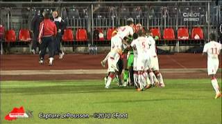 Danijel Subasic Free Kick vs BoulognesurMer [upl. by Rats864]