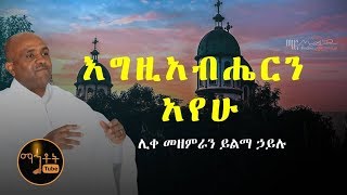 quotእግዚአብሔርን አየሁquot quotEgziabheren Ayehuquot ሊቀ መዘምራን ይልማ ኅይሉ Like Mezemeran Yilma Hailu [upl. by Drolyag]