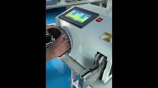 Multifunction Automatic Small Cable Wire Winding And Binding Machine Intelligent Touch Screen For US [upl. by Paddie120]